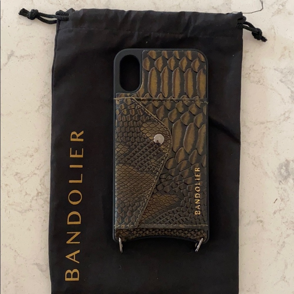 Bandolier Donna IPhone Case, Fits IPhone XS.